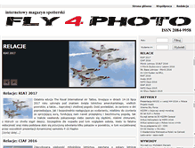 Tablet Screenshot of fly4photo.pl